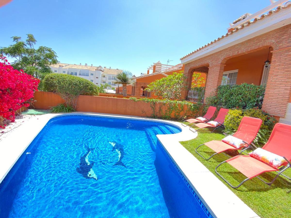 Villa With Heated Private Pool, Sea View& Turkish Sauna Бенальмадена Экстерьер фото