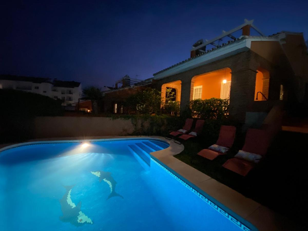 Villa With Heated Private Pool, Sea View& Turkish Sauna Бенальмадена Экстерьер фото